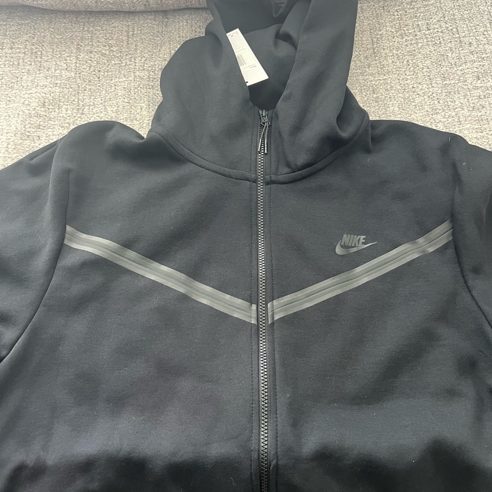 Nike Black Zip Up Men's Sweater